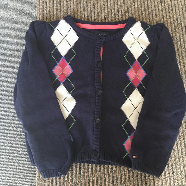 TOMMY HILFIGER(トミーヒルフィガー)の西瓜大好きさん専用☆ キッズ/ベビー/マタニティのキッズ服女の子用(90cm~)(カーディガン)の商品写真