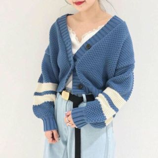 カスタネ(Kastane)のノア 様 専用  Kastane ラインチルデンカーディガン ショートボレロ(カーディガン)