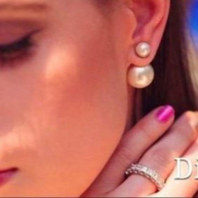 Christian Dior(クリスチャンディオール)のDior トライバルボール　ピアス レディースのアクセサリー(ピアス)の商品写真