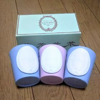 ラデュレ(LADUREE)のラデュレ LADUREE キャンドル 3個セット(キャンドル)