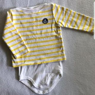 プチバトー(PETIT BATEAU)のプチバトー　ロンパース(ロンパース)