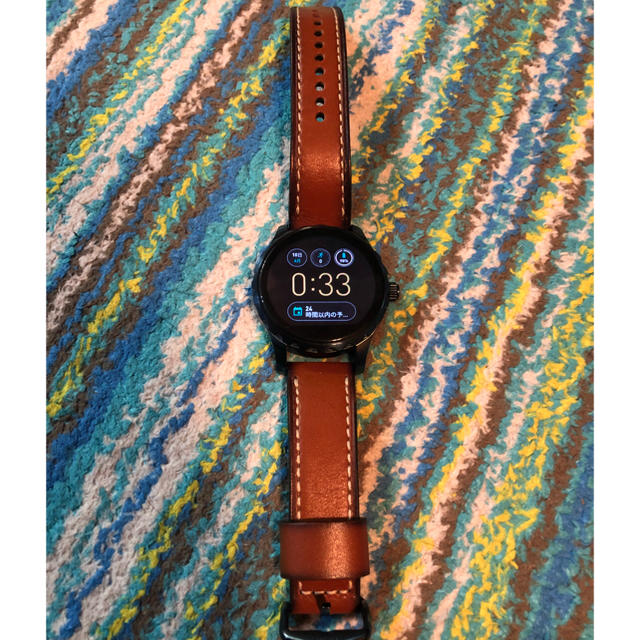 FOSSIL(フォッシル)のFOSSIL Q MARSHAL フォッシル スマートウォッチ ラバーベルト付き メンズの時計(腕時計(デジタル))の商品写真