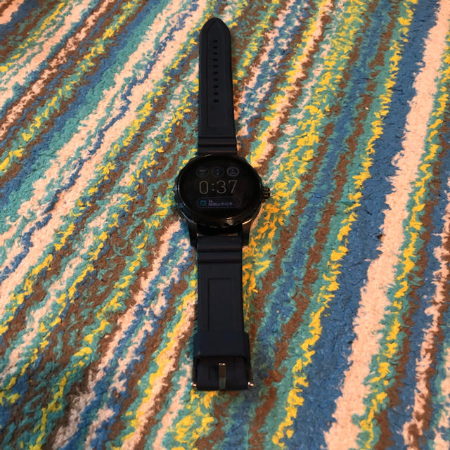 FOSSIL(フォッシル)のFOSSIL Q MARSHAL フォッシル スマートウォッチ ラバーベルト付き メンズの時計(腕時計(デジタル))の商品写真