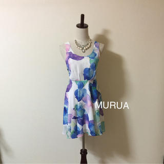 ムルーア(MURUA)のMURUA激かわワンピース美品❤️おまとめ割SALE開催中(ミニワンピース)