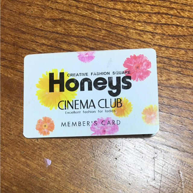 HONEYS(ハニーズ)のaaa様専用  ハニーズ  ポイントカード チケットの優待券/割引券(ショッピング)の商品写真