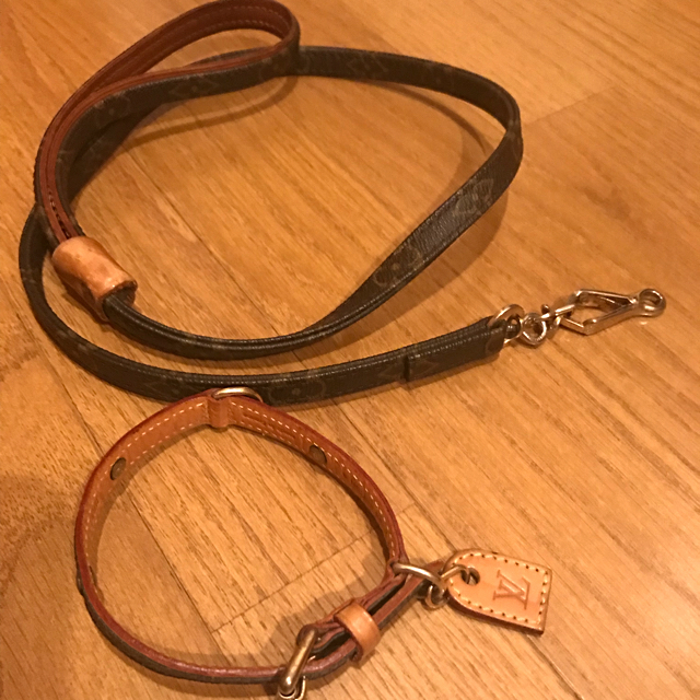 日本産】 Louis Vuitton 小型犬〜中型犬 首輪&リード 犬 www.win-ed.com.bd