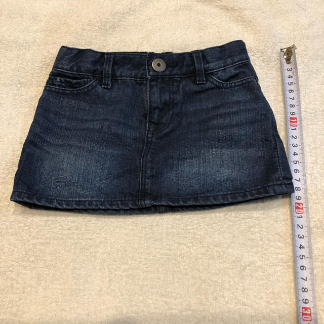 babyGAP(ベビーギャップ)のbaby GAP デニムスカート 80 キッズ/ベビー/マタニティのベビー服(~85cm)(スカート)の商品写真