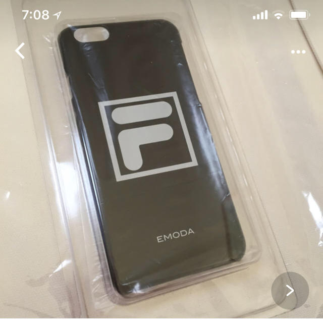 EMODA(エモダ)のEMODA×FILA iPhone 6/6s ケース スマホ/家電/カメラのスマホアクセサリー(iPhoneケース)の商品写真