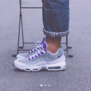 ナイキ(NIKE)のnike air max 95 grape エアーマックス95 グレープ(スニーカー)