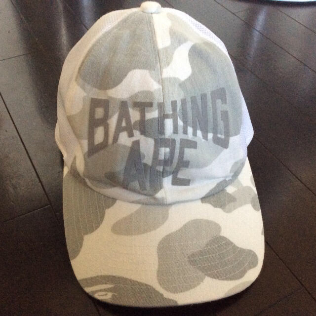 A BATHING APE(アベイシングエイプ)のAPE メッシュ キャップ BAPE カモ 迷彩 エイプ ベイプ free   メンズの帽子(キャップ)の商品写真