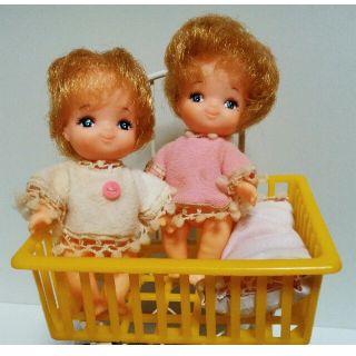 旧タカラ!2代目リカちゃんの双子の妹♪ミキちゃんマキちゃんの通販 by
