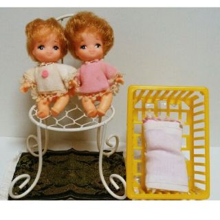 旧タカラ!2代目リカちゃんの双子の妹♪ミキちゃんマキちゃんの通販 by