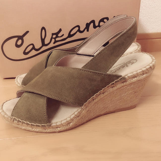 Calzanor(カルザノール)のCalzanor スエードサンダル レディースの靴/シューズ(サンダル)の商品写真