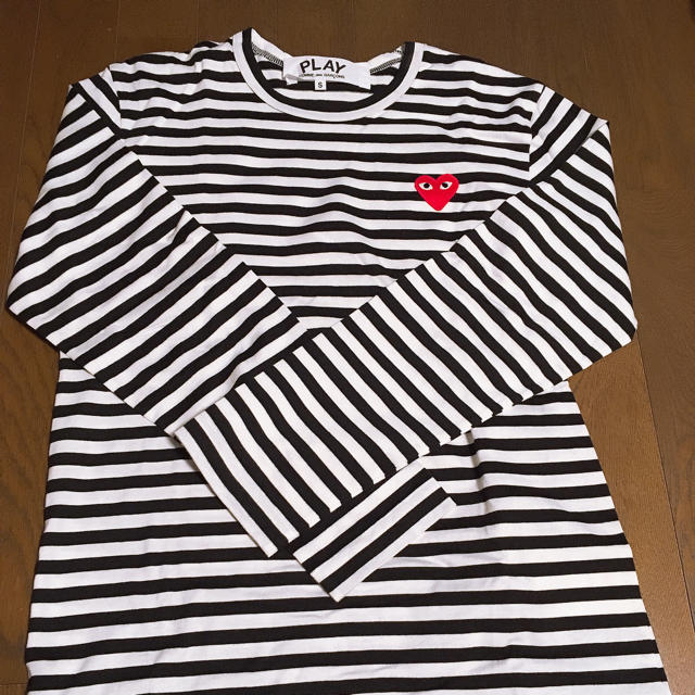 日本【即発 】COMME des GARCONS メンズ ボーダーロングＴシャツ