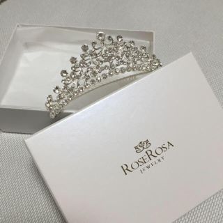 結婚式 ティアラ スワロフスキー(ヘッドドレス/ドレス)