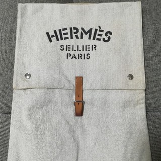 Hermes - HERMES エルメス バギーバゲッジ アリーヌ キャンバス バッグ