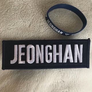 SEVENTEEN ジョンハン ワッペンバッジ シリコンバンド