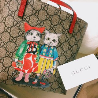 グッチ(Gucci)のgucci ヒグチユウコ 猫 バッグ(ハンドバッグ)