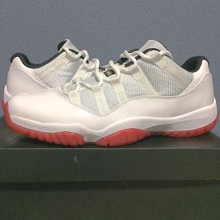 ナイキ(NIKE)のNike Air Jordan 11 Low White×Red 29.0cm(スニーカー)