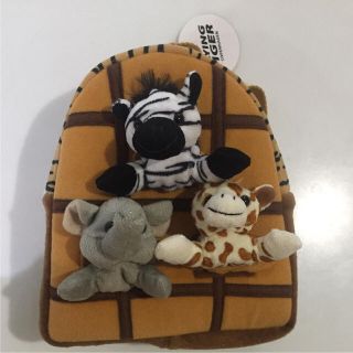 フライングタイガーコペンハーゲン(Flying Tiger Copenhagen)の【FLYING TIGER】子供用動物リュック《新品未使用》(リュックサック)