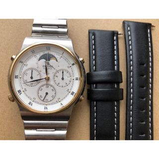 SEIKO - SEIKO クルージング 7A48-7000 ムーンフェイズ 月齢表示 希少