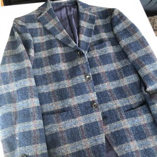 スーツカンパニー(THE SUIT COMPANY)の最終値下げ❗️スーツカンパニー ジャケット ネイビー チェック Mサイズ相当(その他)