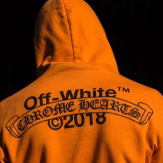 クロムハーツ(Chrome Hearts)のL Chrome Hearts + Off-White Hooded フーディ(パーカー)