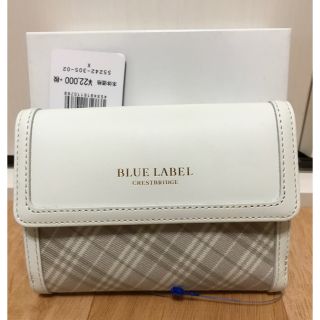 バーバリーブルーレーベル(BURBERRY BLUE LABEL)の新品 ブルーレーベル  クレストブリッジ 財布(財布)