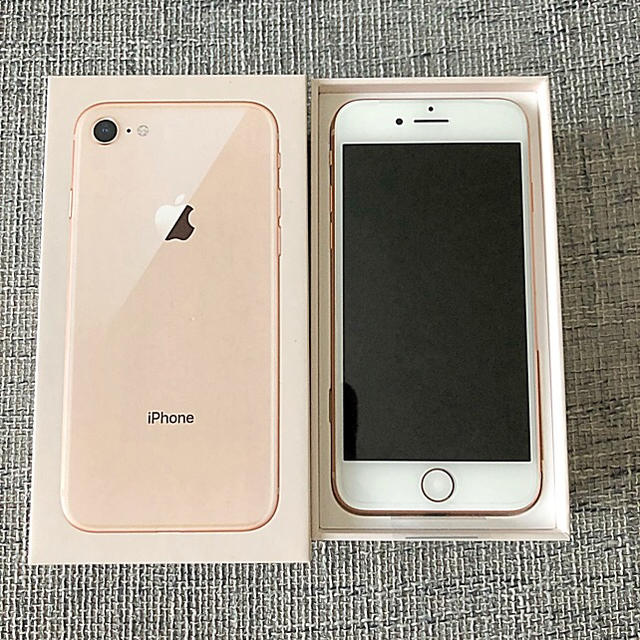 1着でも送料無料 iPhone - iPhone8 64G ゴールド SIMフリー ...