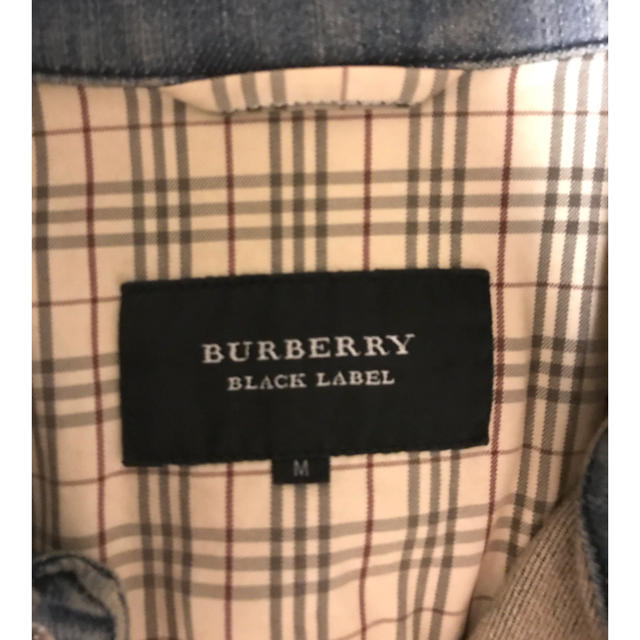 BURBERRY BLACK LABEL(バーバリーブラックレーベル)の値下げしました！Burberry Black Label☆デニムジャケット メンズのジャケット/アウター(Gジャン/デニムジャケット)の商品写真
