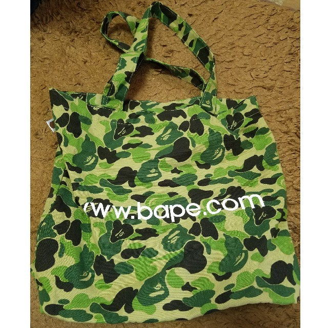 A BATHING APE(アベイシングエイプ)のA BATHING APE☆トートバッグ メンズのバッグ(トートバッグ)の商品写真