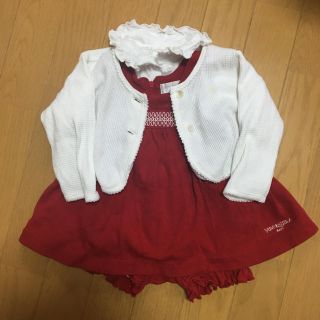 ユミカツラ(YUMI KATSURA)の桂 ゆみ baby  フォーマル 4点セット 80cm(セレモニードレス/スーツ)