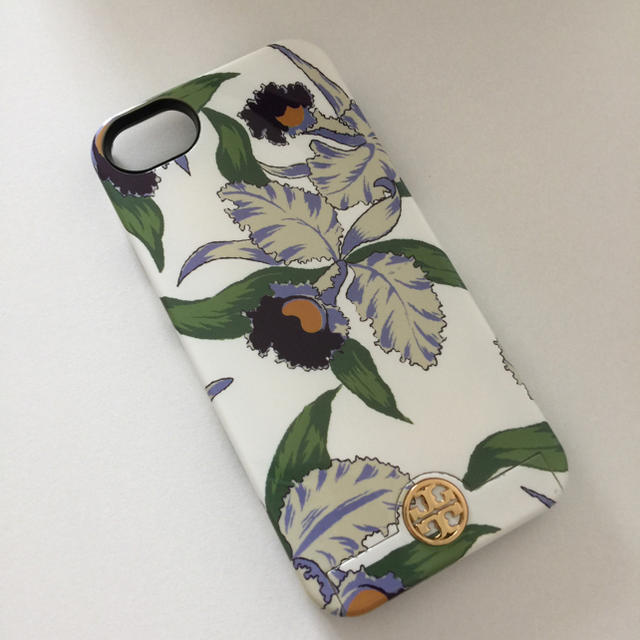 Tory Burch(トリーバーチ)のTORY BURCH ミラー付き iphone 7 ケース 花柄 グリーン スマホ/家電/カメラのスマホアクセサリー(iPhoneケース)の商品写真