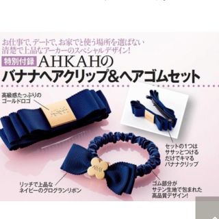 アーカー(AHKAH)の新品未使用 美人百花5月号付録 AHKAH(その他)