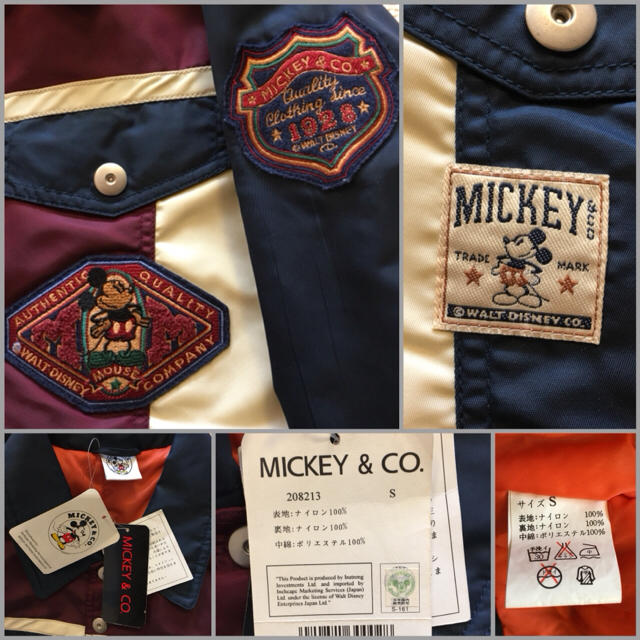 MICKEY&CO. ヴィンテージ ミッキーマウス　ジャケット 3