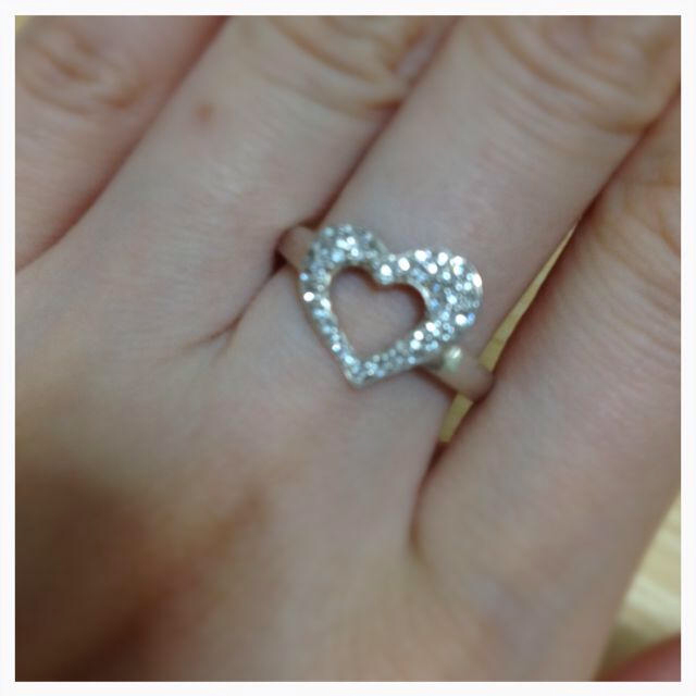 Folli Follie(フォリフォリ)のフォリフォリ♥︎ハートリング レディースのアクセサリー(リング(指輪))の商品写真