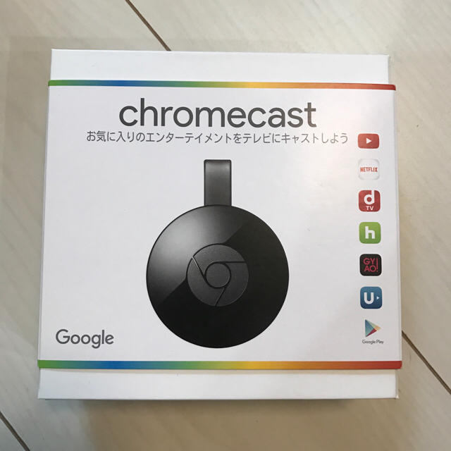 【送料無料】Google Chromecast グーグル クロームキャスト 新品