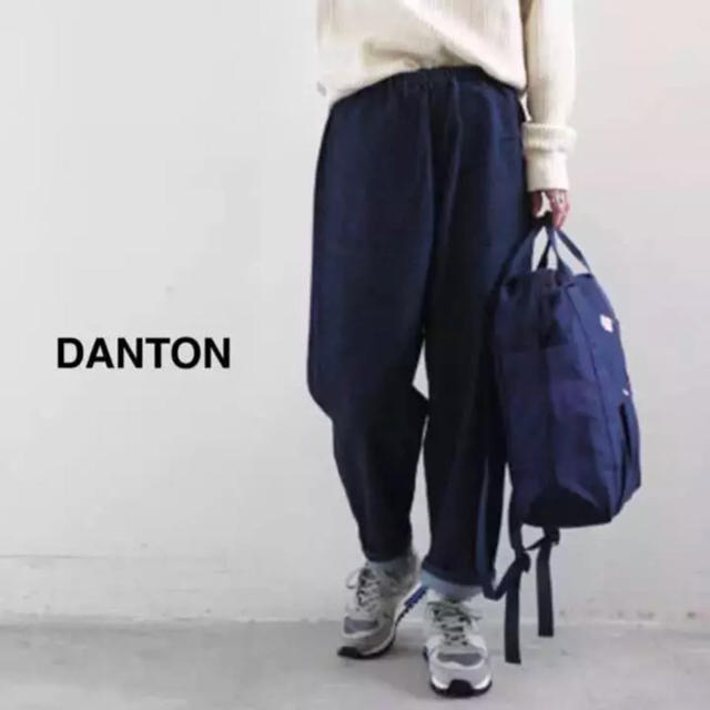 DANTON(ダントン)のDANTON（ダントン）10ozデニム イージーパンツ レディースのパンツ(デニム/ジーンズ)の商品写真