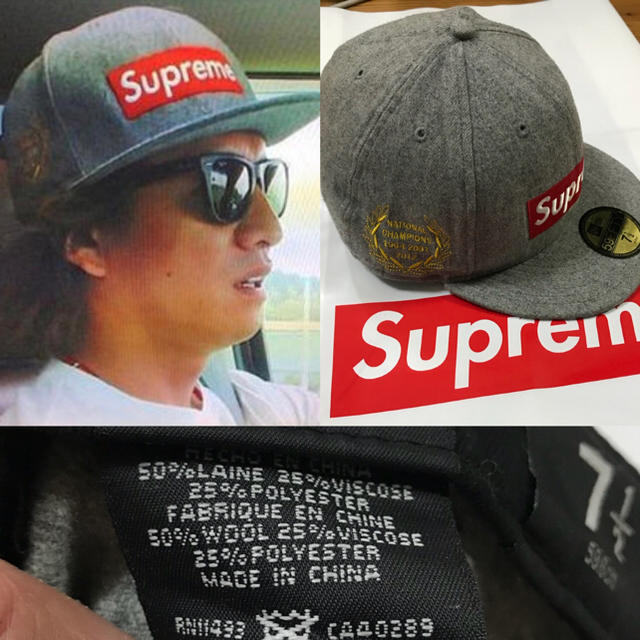 Supreme - 込 キムタク着 supreme national champions capの通販 by