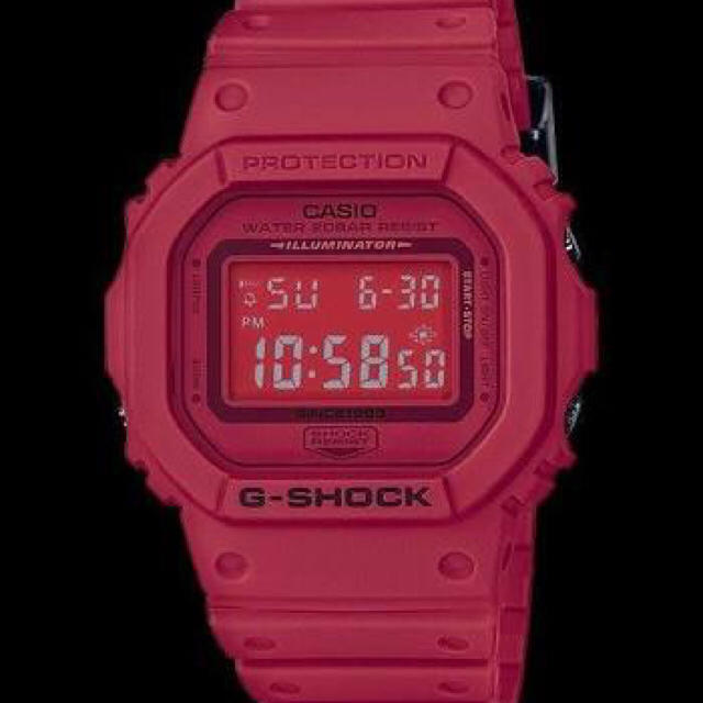 G-shock dw5635 35anniversary red out 腕時計(デジタル)