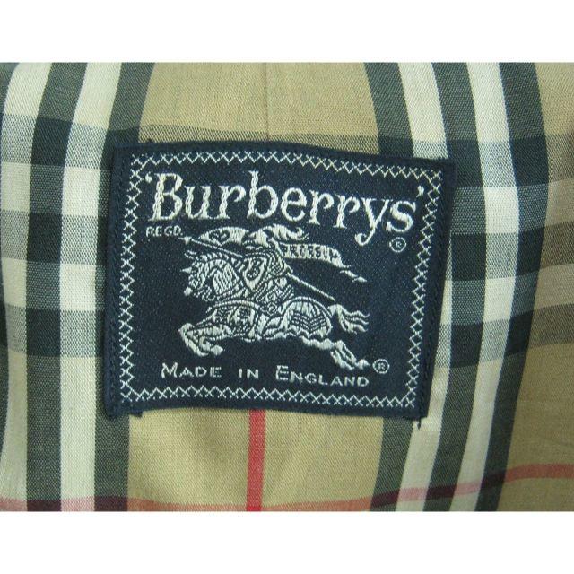 BURBERRY(バーバリー)の英国製・バーバリー・レディス・ステンカラーコート・黒色(#LSTEN-64) レディースのジャケット/アウター(ロングコート)の商品写真