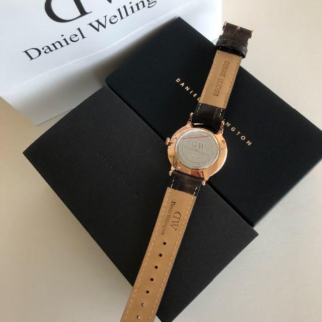 Daniel Wellington(ダニエルウェリントン)のDW　CLASSIC BLACK 40MM　YORK　メンズ メンズの時計(腕時計(アナログ))の商品写真