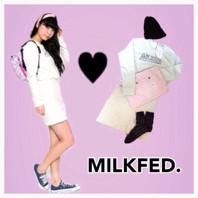 MILKFED.(ミルクフェド)のMILKFED♡ヘビメタタイトSKワンピ レディースのワンピース(ひざ丈ワンピース)の商品写真