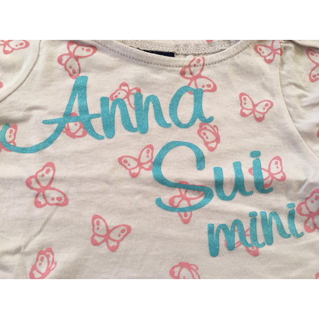 ANNA SUI mini(アナスイミニ)の【美品】ANNA SUI mini Tシャツ 80センチ キッズ/ベビー/マタニティのベビー服(~85cm)(シャツ/カットソー)の商品写真