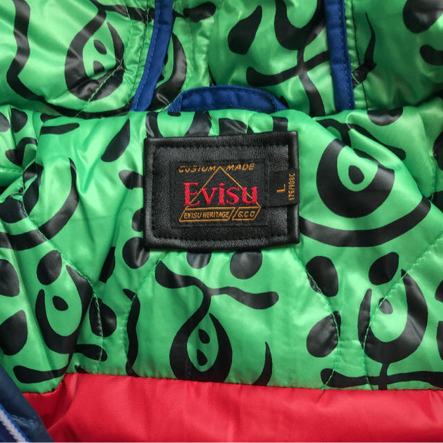 EVISU(エビス)の新品タグ付き⭐️エビス ダウンジャケット L メンズのジャケット/アウター(ダウンジャケット)の商品写真