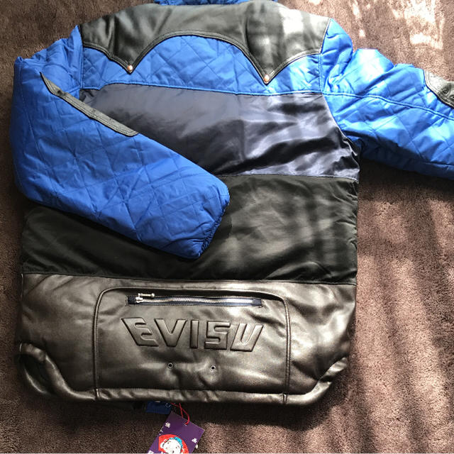 EVISU(エビス)の新品タグ付き⭐️エビス ダウンジャケット L メンズのジャケット/アウター(ダウンジャケット)の商品写真