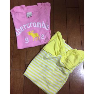 アバクロンビーアンドフィッチ(Abercrombie&Fitch)のアバクロ  トップス 2枚(Tシャツ(半袖/袖なし))