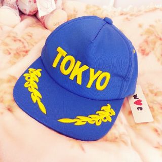 ダブルシー(wc)のw♡c*新品*TOKYOキャップ*送料込(キャップ)