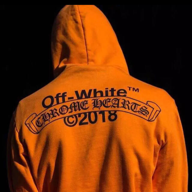 クロムハーツ off-white コラボパーカー