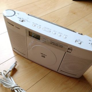 トウシバ(東芝)の東芝 CDラジカセ TOSHIBA(ラジオ)